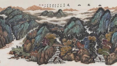 山水從心生，詩意塑性情——淺談嚴(yán)維佳的山水畫